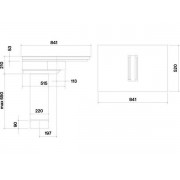 Варочная панель с встр. вытяжкой Falmec ZERO индукционная