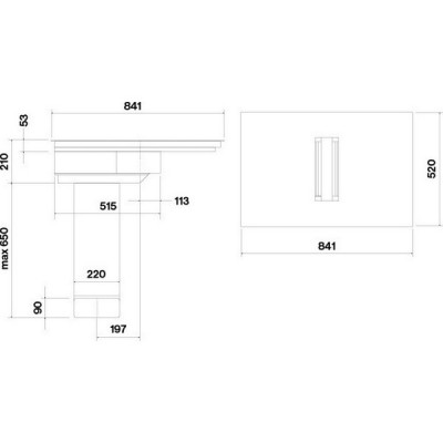 Варочная панель с встр. вытяжкой Falmec ZERO индукционная Варочная панель с встр. вытяжкой Falmec ZERO индукционная