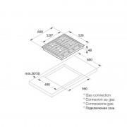 Варочная панель ASKO HG1666SB газовая