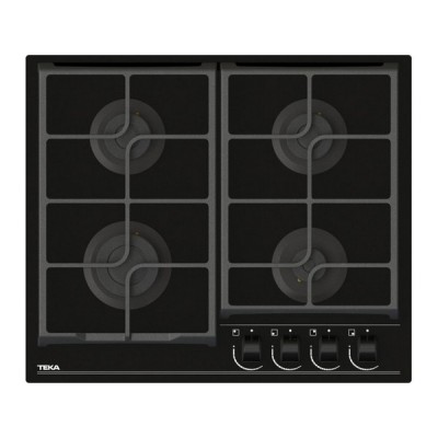 Варочная панель Teka GBC 64100 KBN BLACK (112580037) газовая Варочная панель Teka GBC 64100 KBN BLACK (112580037) газовая