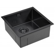 Мойка Paulmark Aller PM904444-GM, вороненая сталь