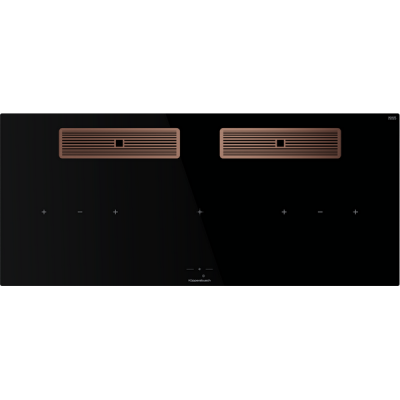 Варочная панель Kuppersbusch KMI 12850.0 SR-E Copper индукционная с вытяжкой Варочная панель Kuppersbusch KMI 12850.0 SR-E Copper индукционная с вытяжкой