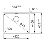 Мойка Franke MRG 110-52, сахара, вент-автомат (125.0696.177)