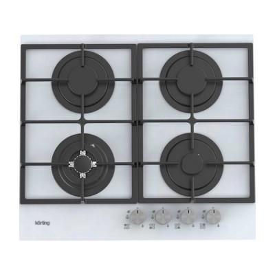 Варочная панель Korting HGG 6722 CTW газовая Варочная панель Korting HGG 6722 CTW газовая