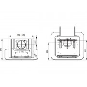 Вытяжка Falmec TAB BLACK 60