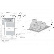 Варочная панель с вытяжкой ASKO HIHD854GF индукционная