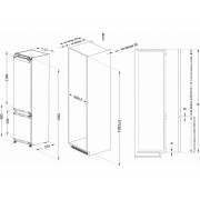 Холодильник Manya BR-M194NZ встраиваемый