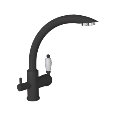 Смеситель Florentina Шале антрацит Смеситель Florentina Шале антрацит