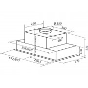 Вытяжка MAUNFELD FANTASY LIGHT 60 белый