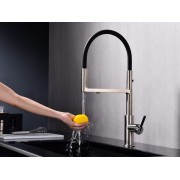 Смеситель Paulmark Tornado To213402-NI, никель