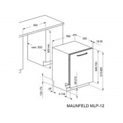 Посудомоечная машина MAUNFELD MLP-12I Light Beam