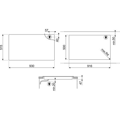 Варочная панель SMEG SIA1963D индукционная Варочная панель SMEG SIA1963D индукционная