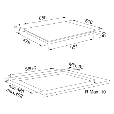 Варочная панель Franke FMA 654 I F BK (108.0606.111) индукционная Варочная панель Franke FMA 654 I F BK (108.0606.111) индукционная
