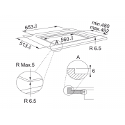 Варочная панель Franke FMA 654 I F BK (108.0606.111) индукционная