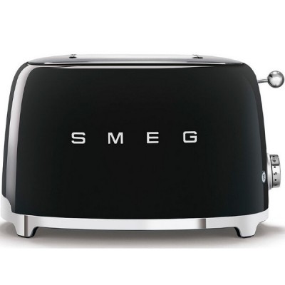 Тостер на 2 ломтика SMEG TSF01BLEU черный Тостер на 2 ломтика SMEG TSF01BLEU черный