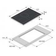Варочная панель ASKO HID945MC индукционная