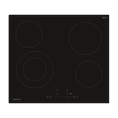 Варочная панель KRONA LAUREL 60 BL электрическая Варочная панель KRONA LAUREL 60 BL электрическая
