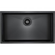 Мойка Paulmark Koher PM807444-GM, вороненая сталь