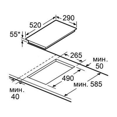 Варочная панель MAUNFELD CVI292BK индукционная Варочная панель MAUNFELD CVI292BK индукционная