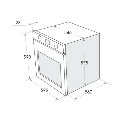 Духовой шкаф MAUNFELD MGOG.673S газовый Духовой шкаф MAUNFELD MGOG.673S газовый