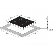 Варочная панель Kuppersberg FG 69 W газовая