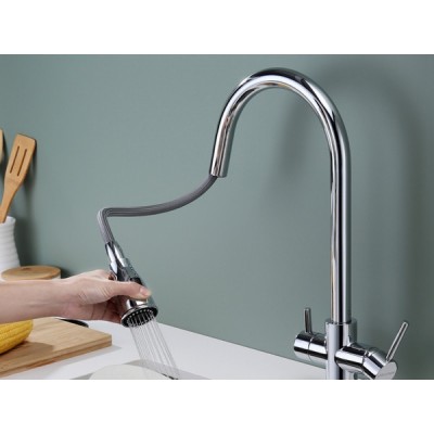 Смеситель Paulmark Lange La214212-CR, хром Смеситель Paulmark Lange La214212-CR, хром