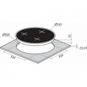 Варочная панель MAUNFELD EGHG.43.23CWG газовая