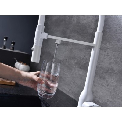 Смеситель Paulmark Magneto One Ma213188-WH, белый Смеситель Paulmark Magneto One Ma213188-WH, белый