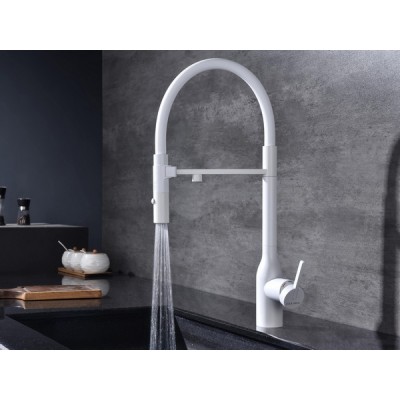 Смеситель Paulmark Magneto One Ma213188-WH, белый Смеситель Paulmark Magneto One Ma213188-WH, белый