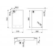 Варочная панель SMEG PGF32I-1 индукционная