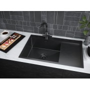 Мойка Paulmark Elde PM807851-GML, вороненая сталь