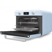 Мини-печь SMEG COF01PBEU с паром, пастельный голубой