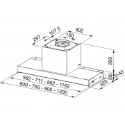 Вытяжка Franke FST DRIP-FREE 90 X/2 KL (305.0705.073)
