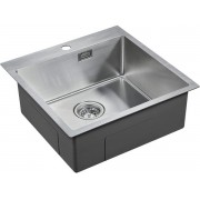 Мойка Paulmark Velten PM905151-BS, брашированная нерж. сталь