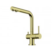 Смеситель Omoikiri Nagano-LG латунь/светлое золото (4994178)