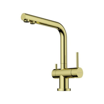 Смеситель Omoikiri Nagano-LG латунь/светлое золото (4994178) Смеситель Omoikiri Nagano-LG латунь/светлое золото (4994178)