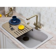 Смеситель Omoikiri Nagano-LG латунь/светлое золото (4994178)