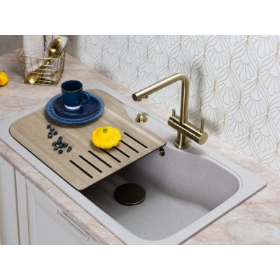 Смеситель Omoikiri Nagano-LG латунь/светлое золото (4994178) Смеситель Omoikiri Nagano-LG латунь/светлое золото (4994178)