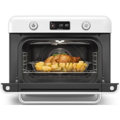 Мини-печь SMEG COF01WHEU с паром, белый Мини-печь SMEG COF01WHEU с паром, белый