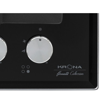 Варочная панель KRONA CALORE 60 BL газовая Варочная панель KRONA CALORE 60 BL газовая