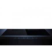 Варочная панель Kuppersbusch KMI 12850.0 SR-S Black Velvet индукционная с вытяжкой