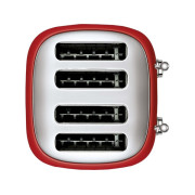 Тостер на 4 ломтика SMEG TSF03RDEU красный