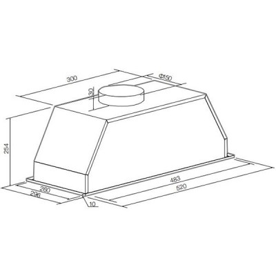 Вытяжка GRAUDE LB 52.0 W Вытяжка GRAUDE LB 52.0 W