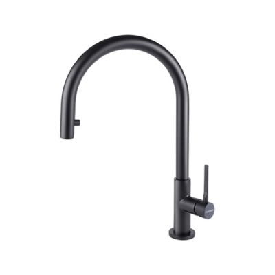 Смеситель Falmec TREVI ROUND MATT BLACK Смеситель Falmec TREVI ROUND MATT BLACK