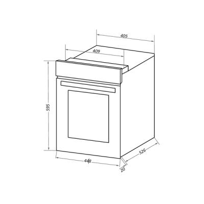Духовой шкаф MAUNFELD EOEC516BG Духовой шкаф MAUNFELD EOEC516BG