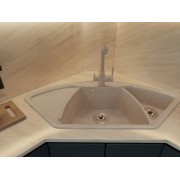 Мойка Florentina Гави бежевый