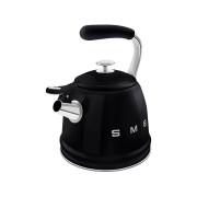 Чайник со свистком SMEG WKF01BL черный