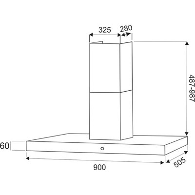 Вытяжка EXITEQ EX-1069 Вытяжка EXITEQ EX-1069