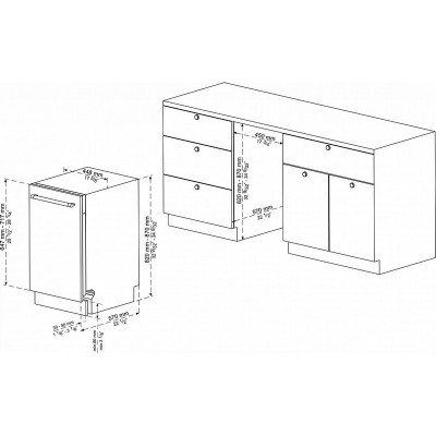 Посудомоечная машина Korting KDI 45898 I Посудомоечная машина Korting KDI 45898 I