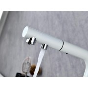 Смеситель Paulmark Serpentine Se213222-431, белый матовый